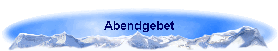 Abendgebet